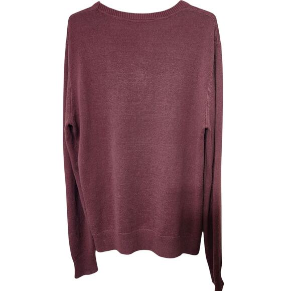 Todd‎ Snyder Cashmere Crewneck Sweater Small Maroon Red - Picture 9 of 9